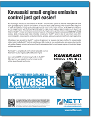 Kawasaki Small Engine Muffer Parts Brochure Download