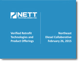 Nett Technologies NEDC Verified Emission Control Products
