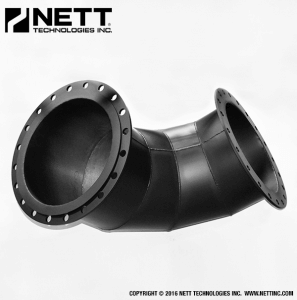 Silencer Exhaust Mitered Elbow 